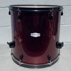 Pearl Forum Series 16.5” x 16.5” Floor Tom Wine Red ~ No Legs