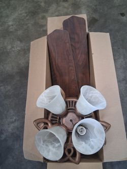 Hampton Bay drop down cieling fan