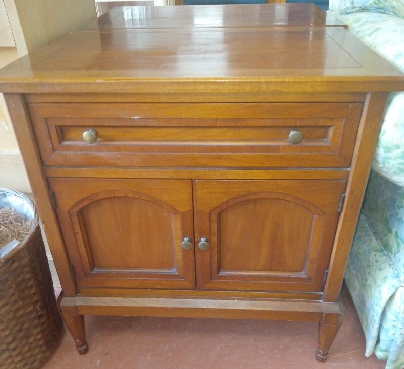2 Mid-Century End Tables...Nice Solid Wood