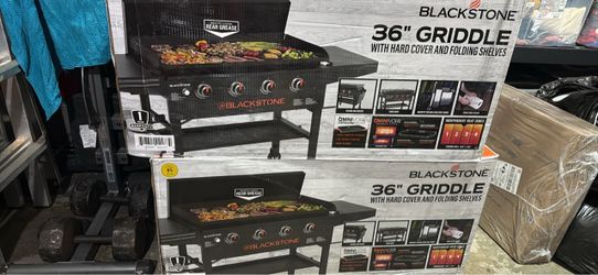 Blackstone 36inch Omnivore Griddle with Hood - 4 Burner Black