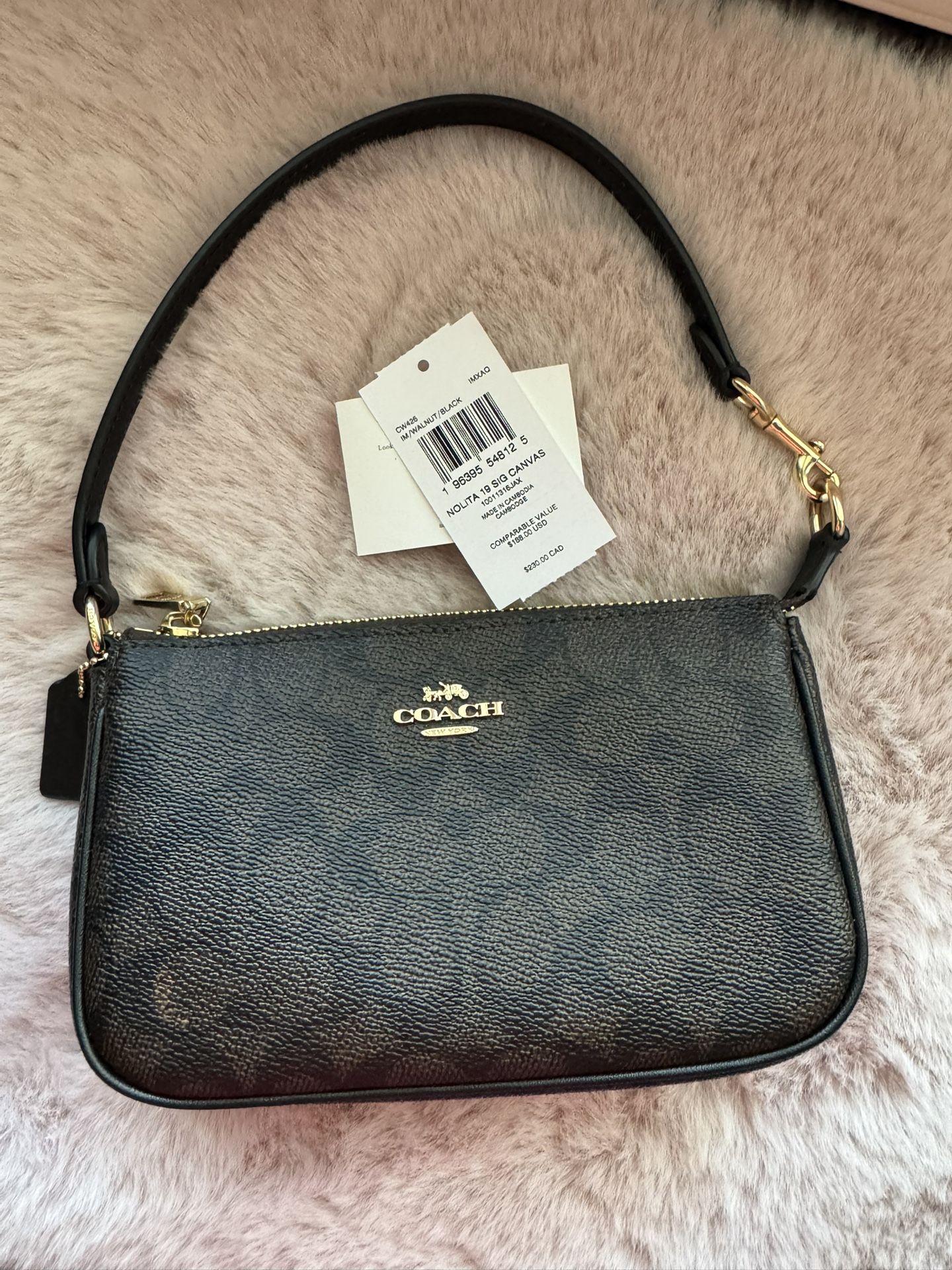 Coach Nolita 19 In Signature Canvas cw426