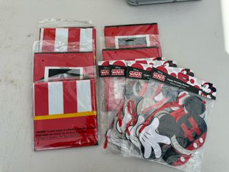 Mickey Mouse Party Decorations Banner and Tablecovers