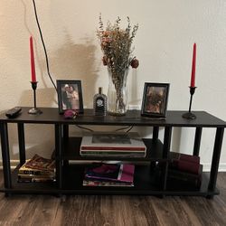 Book Shelf/ Small Console Table & Shelf Light