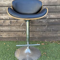 Bentwood Style Mid-Century Bar Stool