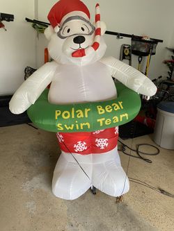 Polar Bear Swim Team Blow Up 
