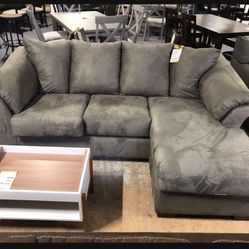 Darcy Cobblestone Sofa Chaise|Sofa, Loveseat, recliner, Ottoman, couch| ✨ Brand New ✨ Fastest Delivery 🚚 