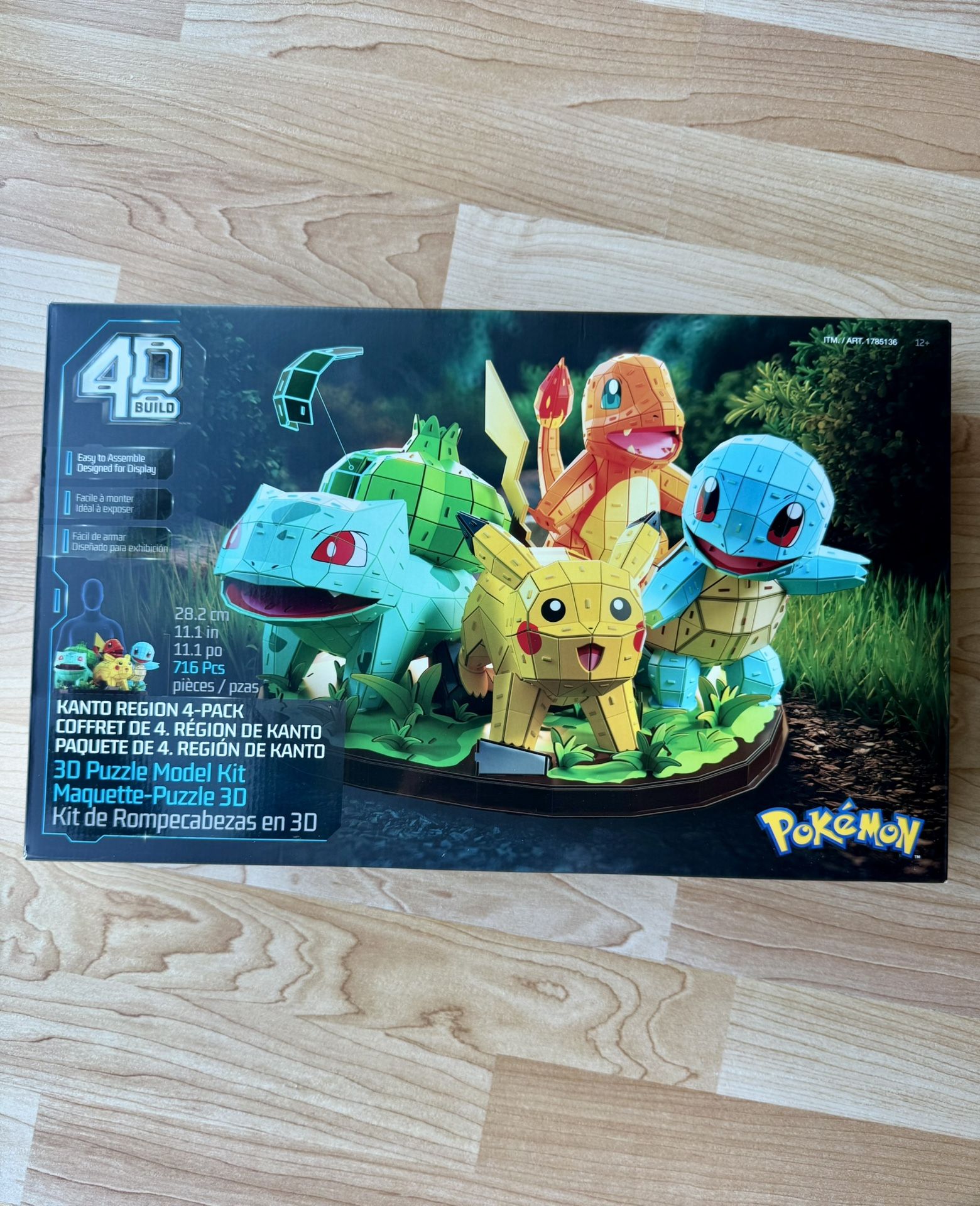 Pokémon 4D puzzle Model Kit