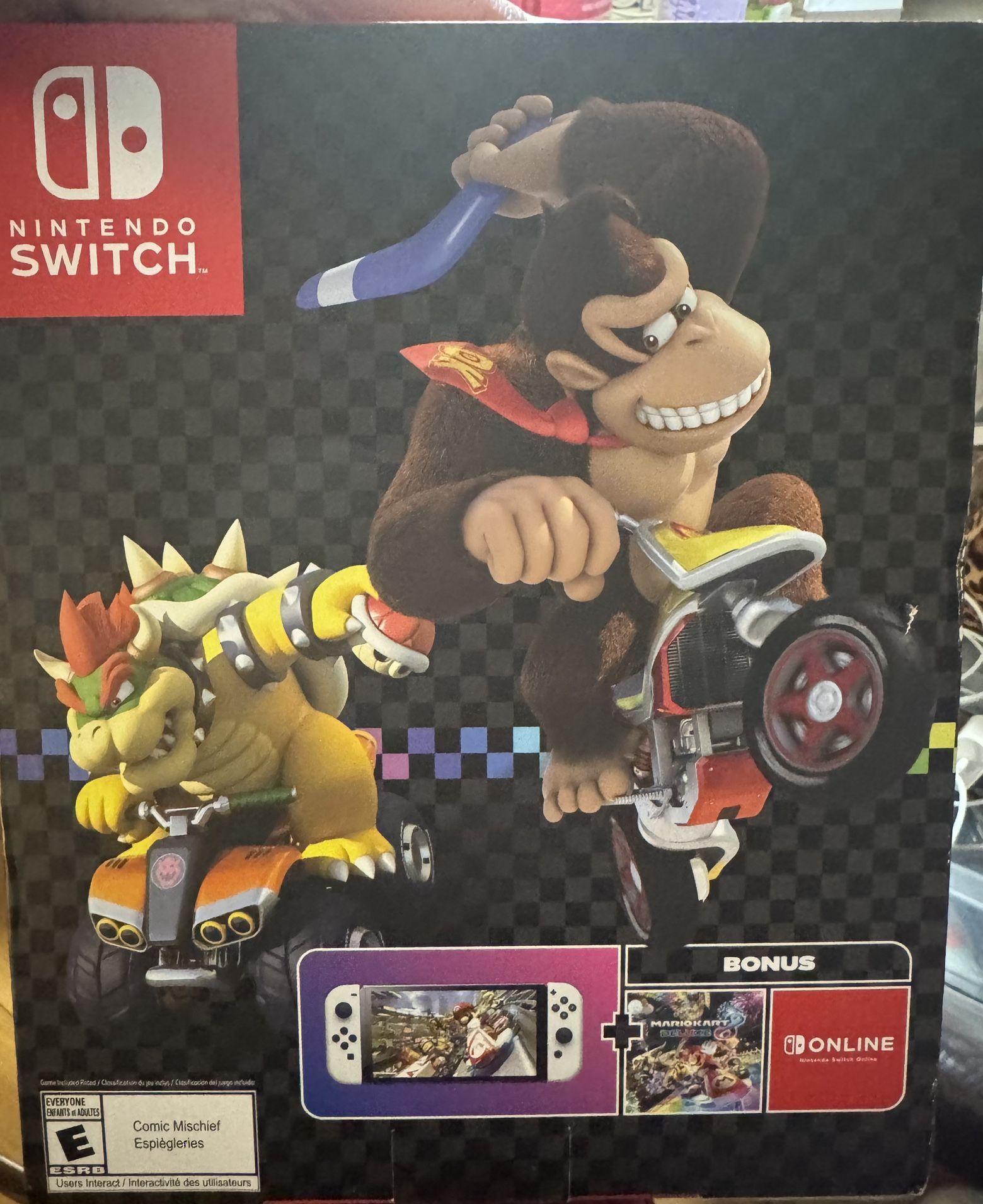 Nintendo Switch – OLED Model Mario Kart 8 Deluxe Bundle
