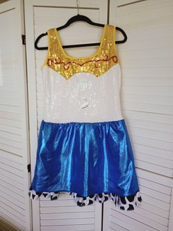 New Toy story Jessie cowgirl dress Halloween costume adult or teen size 12-14 no tags