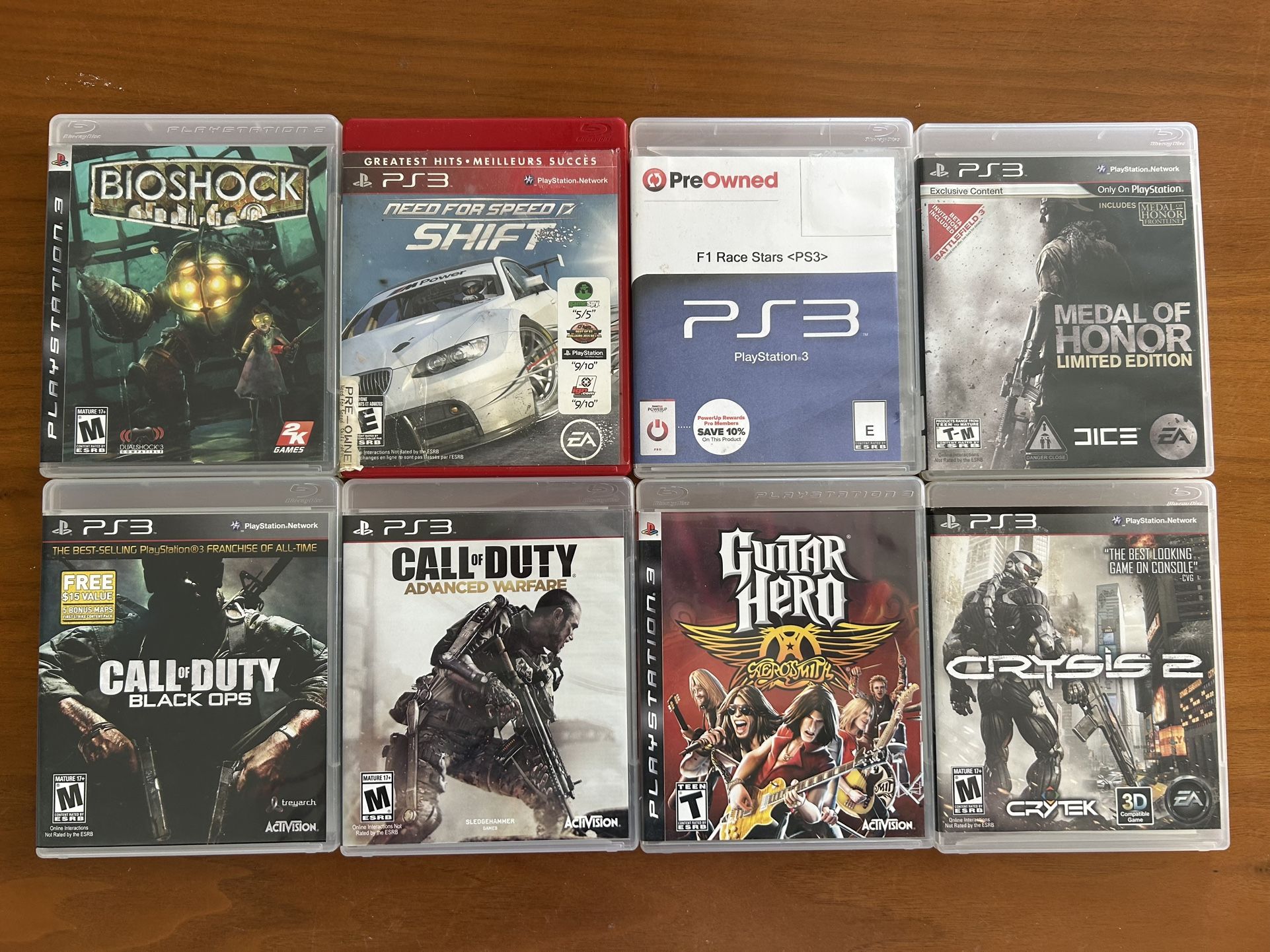 PlayStation 3 Bundle - 8 Games Total!