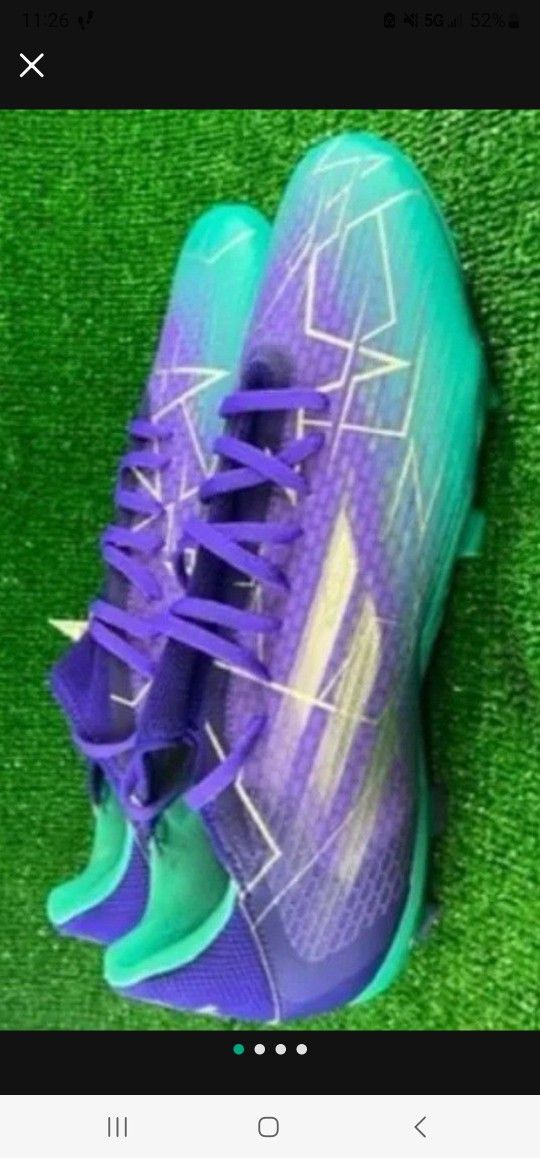 Brand New Adidas X Speedflow.3 FG Soccer Cleats Purple Rush...