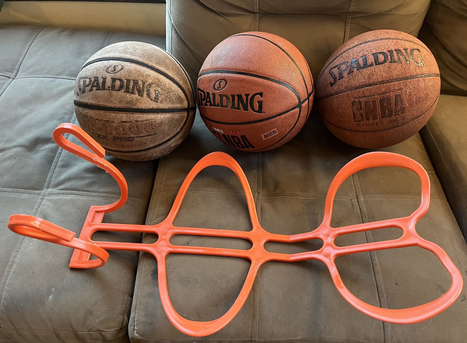 Ballback Pro Basketball Rebound Assist and 3 Basketballs