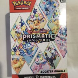 Pokémon prismatic evolutions booster pack