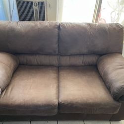 Free Leather Couch 2 Seater  
