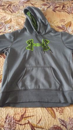 Under Armour Gray Hoodie Sweatshirt