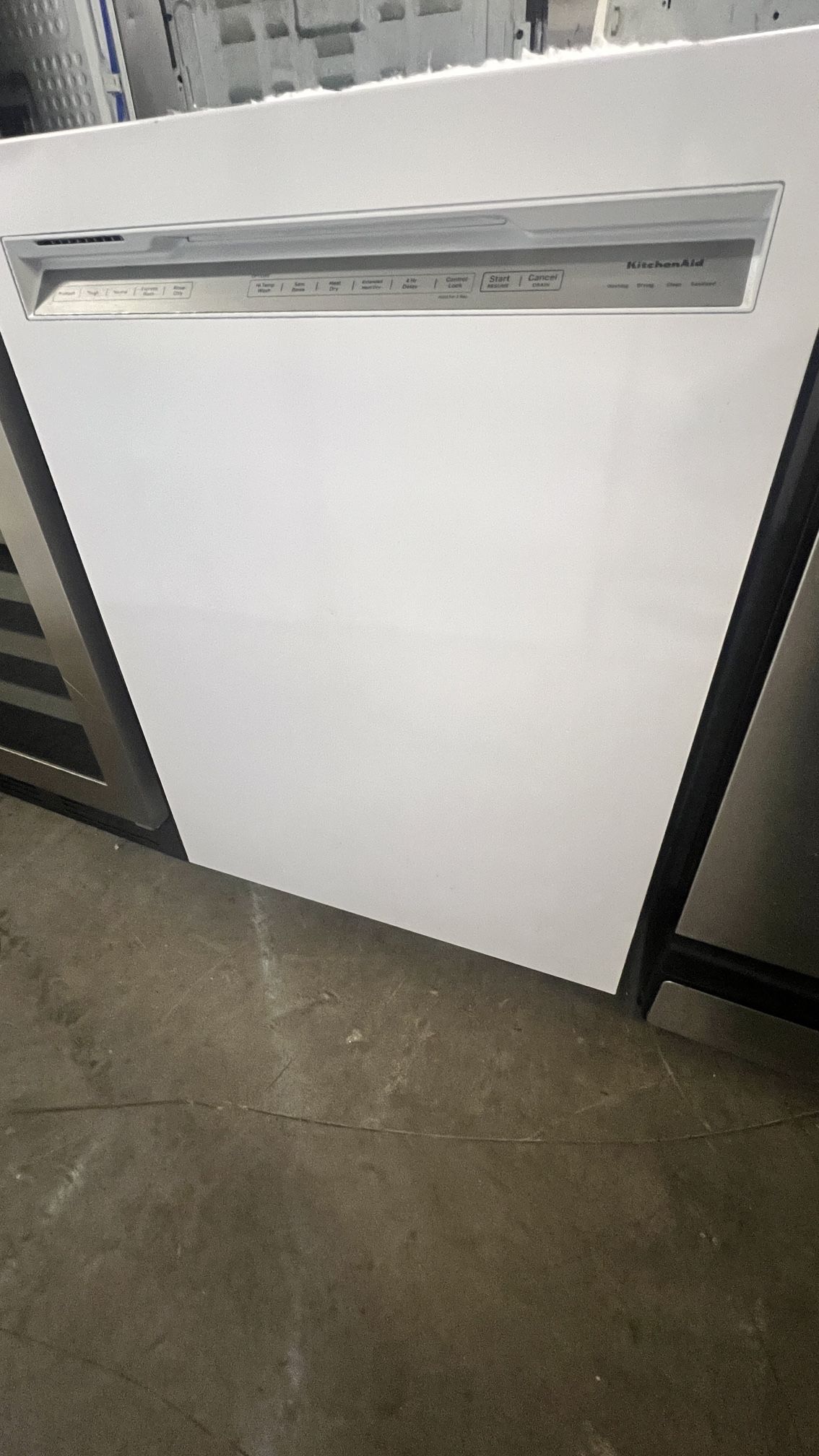 White Dishwasher
