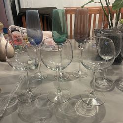 15 Wine Glasses- All for $20
