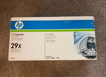 HP LaserJet 29X Print Cartridge (C4129X) - Factory Sealed