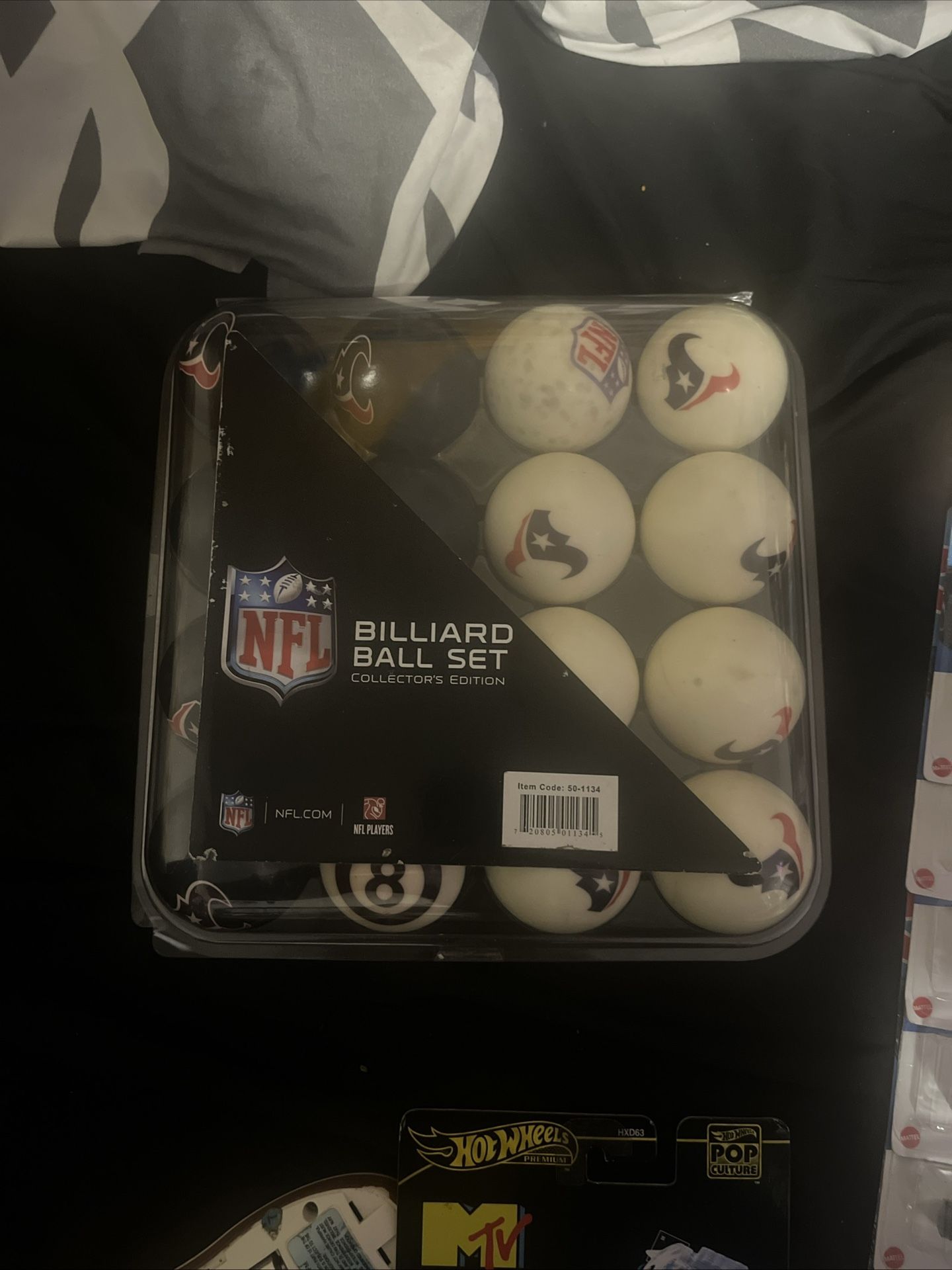 Billiard Ball Set Houston Texans