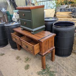 Rustic Table N End Table