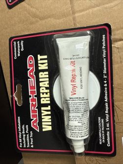 New Airhead Vinyl Repair Kit For Inflatables- Boats Towable Pool Toys (Quantity:2)