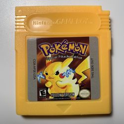Pokemon Gameboy Game Yellow Version