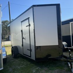 6x12SA Enclosed Trailer 