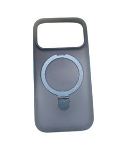 Case for iPhone 17 Pro Navy Blue with Ring Kickstand