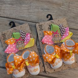 Baby Girls Thanksgiving  Headband And Socks