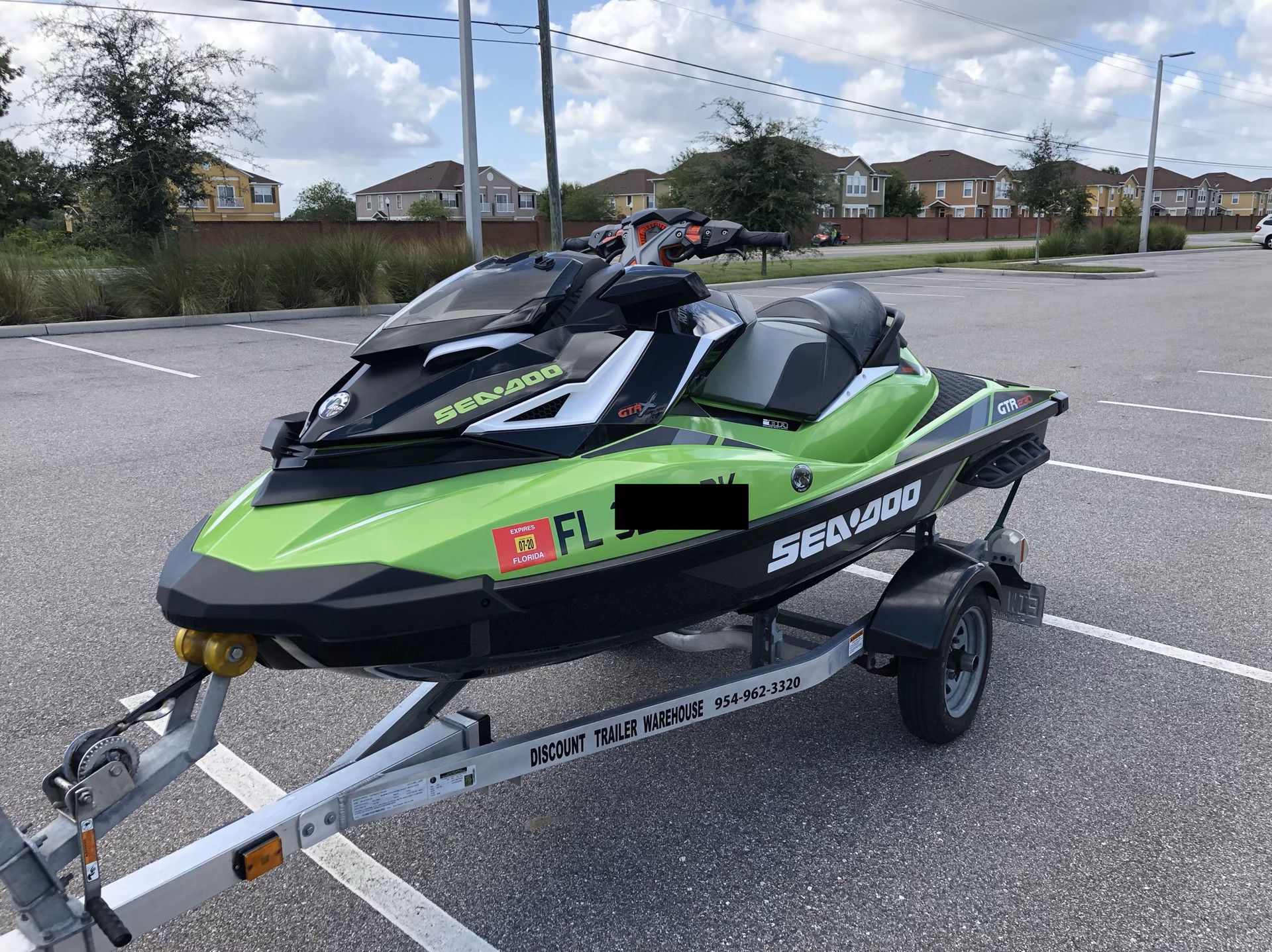 Sea-Doo 2017 GTR-X 230 Supercharged JetSki 1 Owner Clean Title