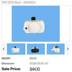  Evaporative System Integrity Module Detector - Mopar  Dodge Durango 2018