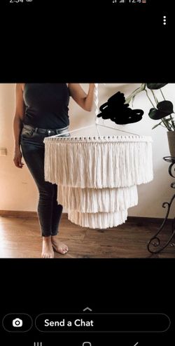 Boho Style Chandelier 