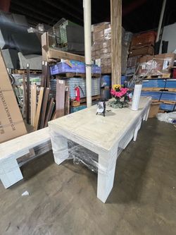 Costco Transformer table , extendable  3 - piece set