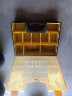 A screw organizer. Alot of wear over the years but no cracks in the plastic in good working shape
