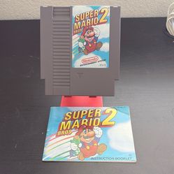Original Nintendo Game Super Mario Bros 2