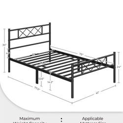 Twin bed frame