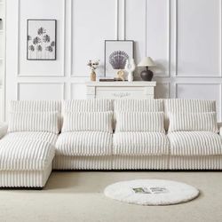 NEW MODULAR CORDUROY SOFA 