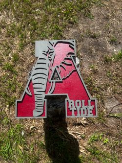 🏈 Alabama Crimson Tide Layered Wooden Wall Art 🐘