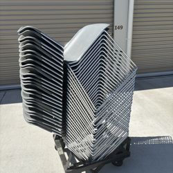 Stackable Chairs With Dolly