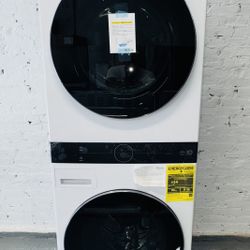 LG electric washer and dryer one receipt for 90 days
