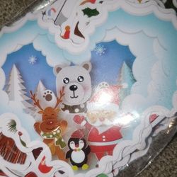 Christmas Stickers Pack for Water Bottles, Cards, Scrapbooking, Crafts - Holiday Party Favors, Christmas Gifts for Kids

