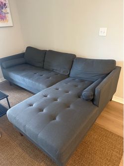 COUCH - DARK BLUE