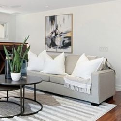 Linen Sofa