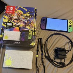 Nintendo Switch Special Edition Splatoon OLED
