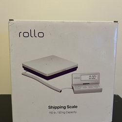Rollo Digital Shipping Scale (110 lb / 50 kg) – Great for eBay, Etsy & Online Sellers
