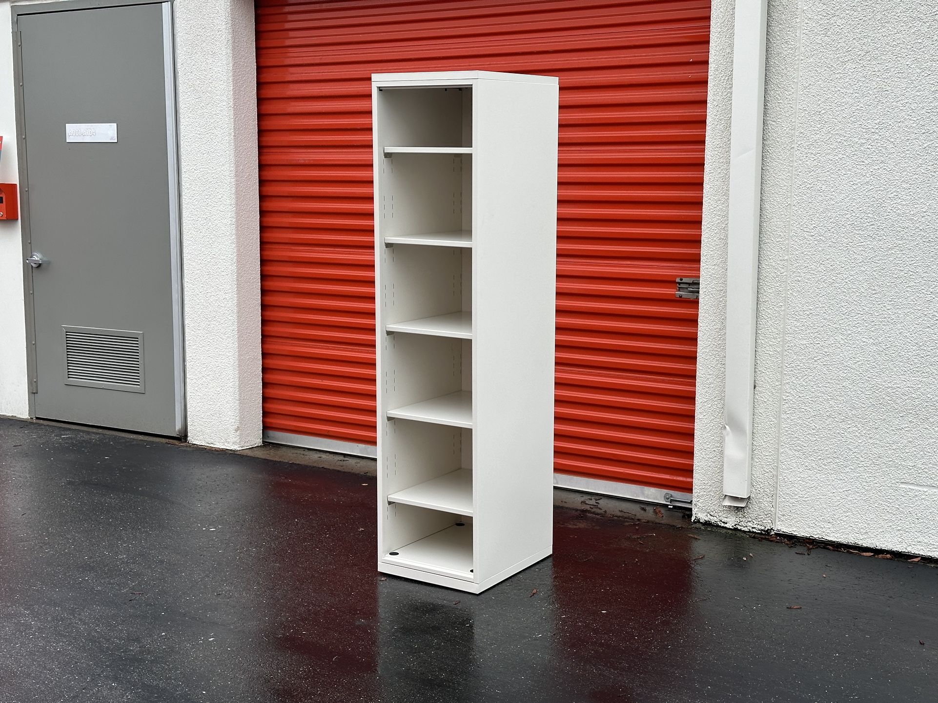 Standing Bookshelf Bookcase Shelf MCM by Herman Miller - White - Retail $2k