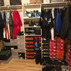 Jordans Collection And A lot More Clothes, Etc.!!!