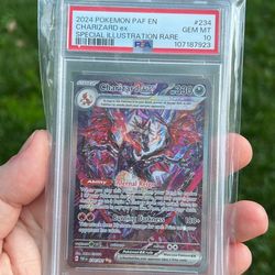 PSA 10 Charizard SIR Paldean Fates Pokemon Card 