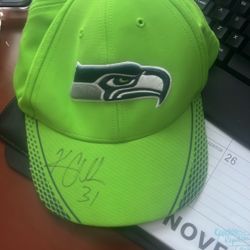 Kam  Chancellor 2012 Autograph 