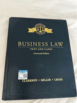 Business Law: Text and Cases 14th Edition